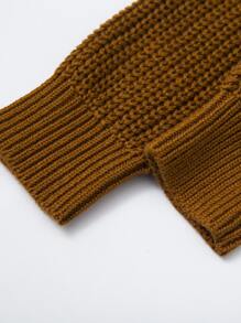Toddler Girls Cut And Sew Sweater - Multicolor - View 4