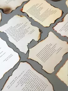 30pcs Slogan Graphic Decorative Card - Multicolor - View 1