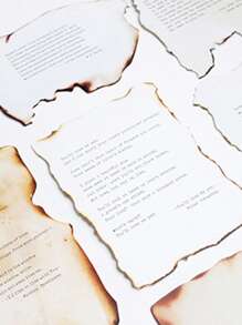 30pcs Slogan Graphic Decorative Card - Multicolor - View 3