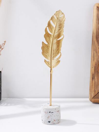 Feather Design Art Decoration, Iron Decoration Craft For Home Decor Rama Best Gifts Rama Birthday Graduation