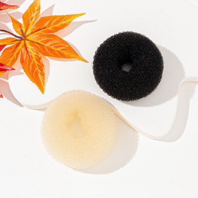 2pcs Solid Hair Tie
