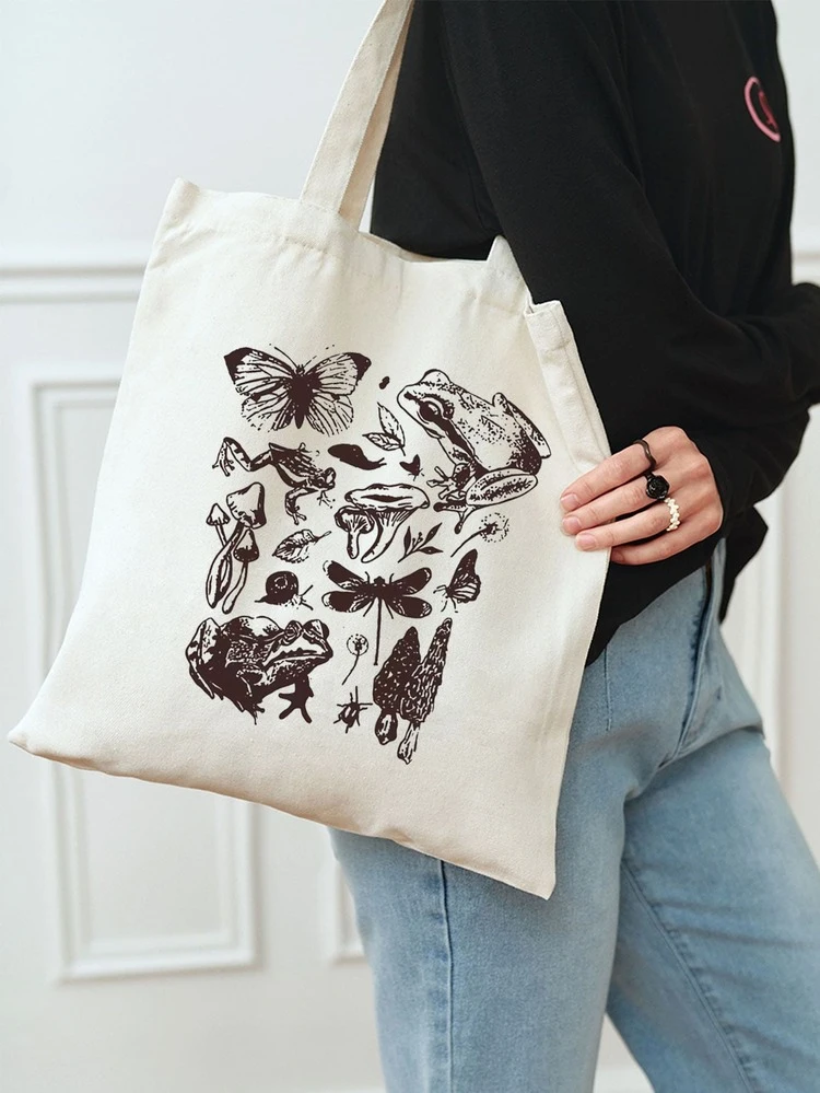 Animal Graphic Shopper Bag