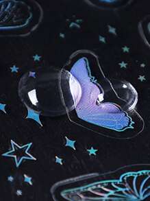 1pc Random Pattern Sticker - Multicolor - View 3