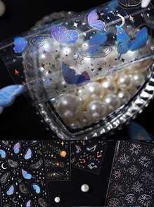 1pc Random Pattern Sticker - Multicolor - View 5