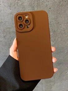 Plain Phone Case - Brown - View 4