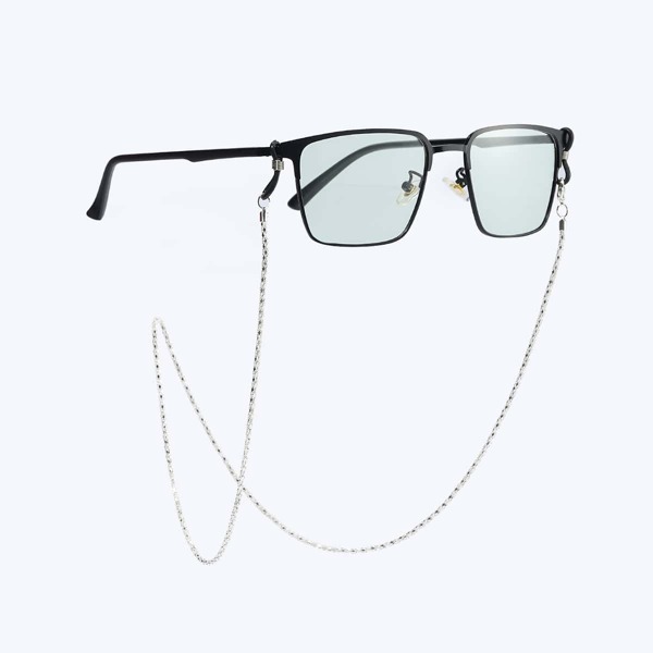 

Men Minimalist Glasses Chain Without Sunglasses, Multicolor
