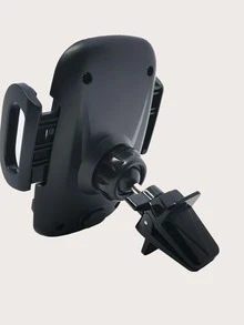 汽車出風口手機支架 - 黑色 - 查看 2