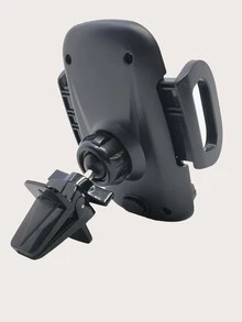 汽車出風口手機支架 - 黑色 - 查看 3