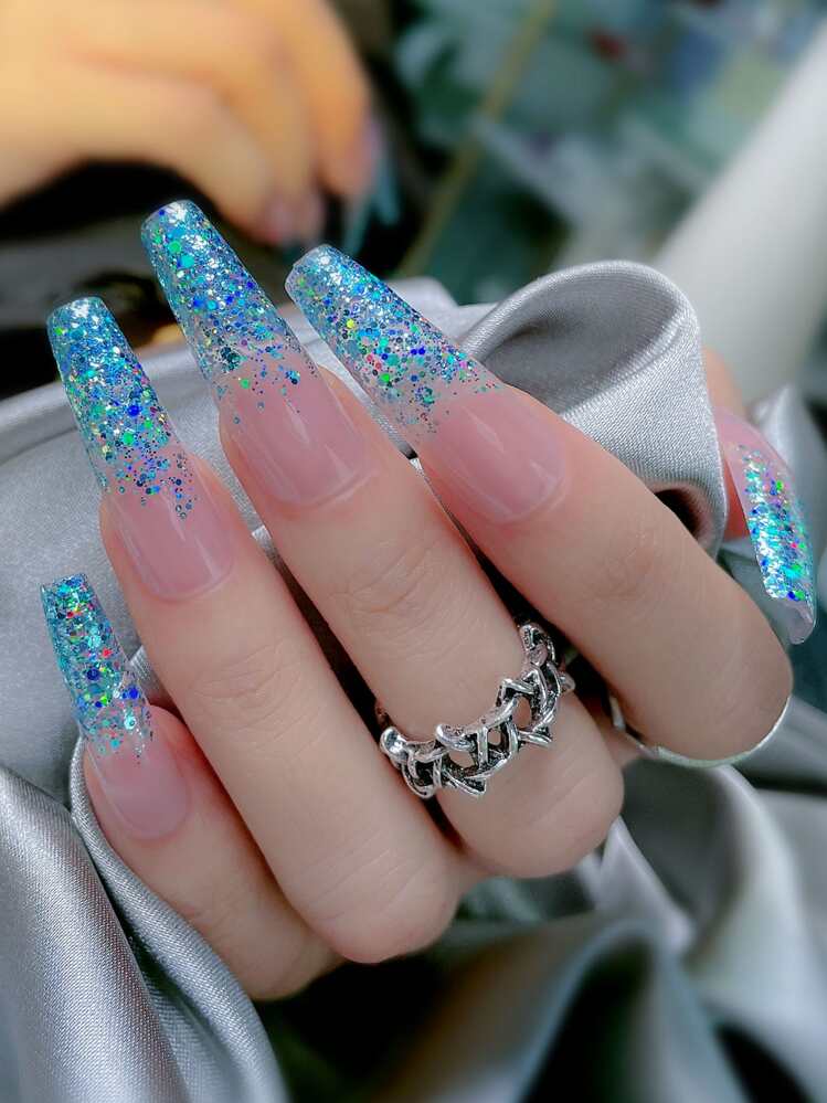 キラキラ ネイルチップ セット 27ピース | SHEIN JAPAN