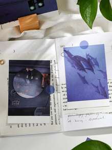 15入組風景樣式隨機便簽紙 - 彩色 - 查看 5