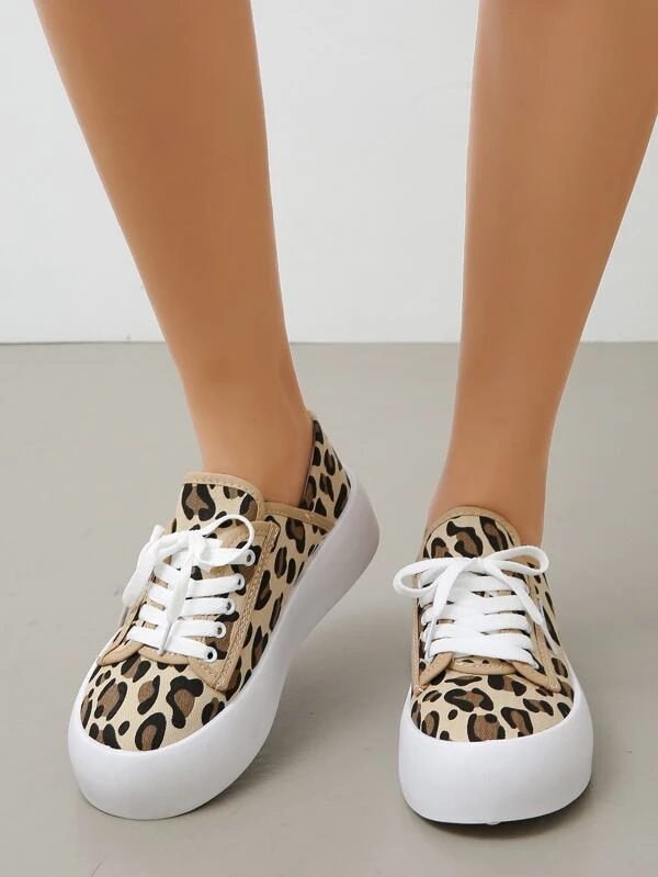 shein leopard sneakers