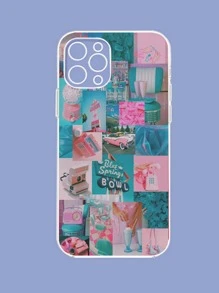 Aesthetic Collage Phone Case - Multicolor - View 2