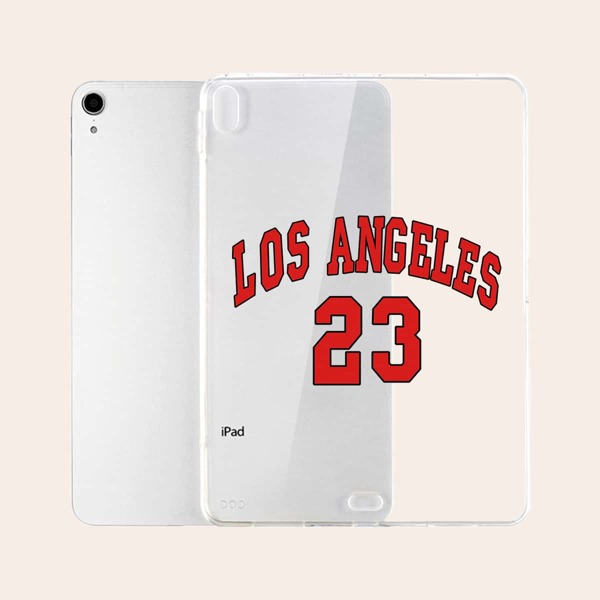 

Letter Graphic Case For iPad, Clear