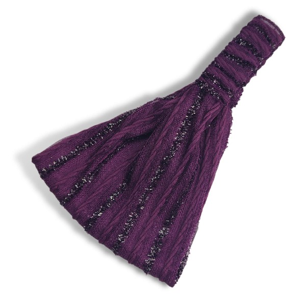 

Solid Hair Band, Purple
