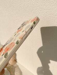 花朵印花手機外殼 - 彩色 - 查看 3