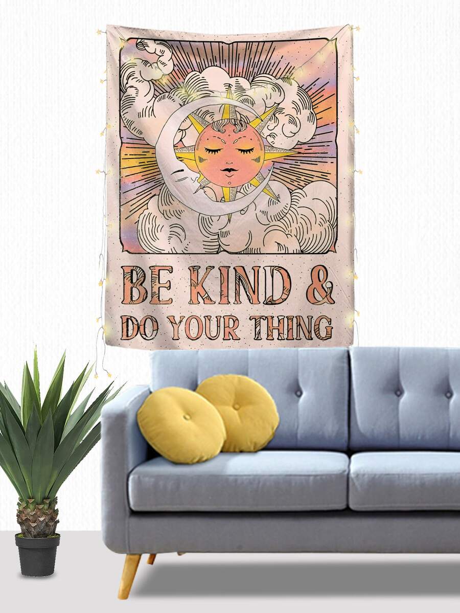 塔羅牌印花掛毯 - 彩色 - 查看 1