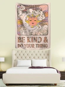 塔羅牌印花掛毯 - 彩色 - 查看 3