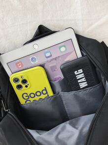 战术腰包 户外徒步腰包 跑步运动功能包 骑行包 臀包 多功能工具肩带包 男士款，情人节礼物，情人节 - 黑色 - 查看 2