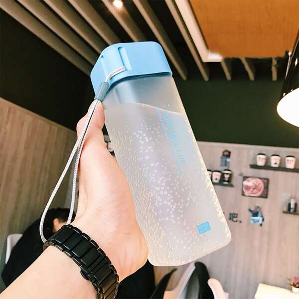 

Portable Plastic Water Bottle, Blue
