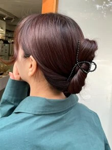 DAZY Vuốt tóc lớn - màu đen - Xem 2