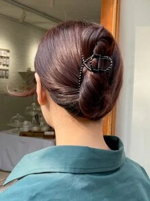 DAZY Vuốt tóc lớn - màu đen - Xem 3