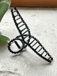 DAZY Vuốt tóc lớn - màu đen - Xem 6