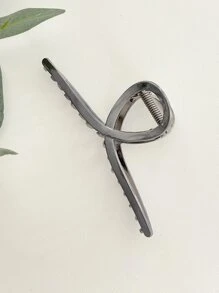 DAZY Large Hair Claw - Grey - View 6