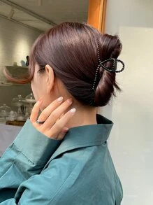 DAZY Vuốt tóc lớn - màu đen - Xem 7