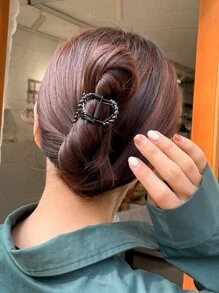 DAZY Vuốt tóc lớn - màu đen - Xem 8