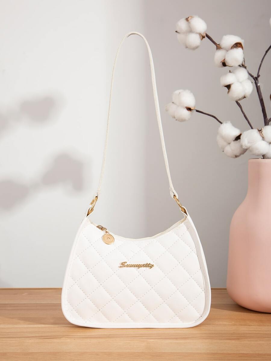 Sac en relief de matelassé zippé