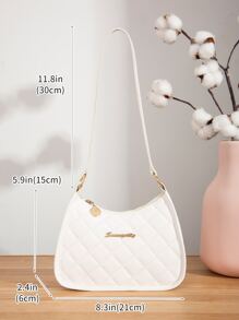 Sac en relief de matelassé zippé
