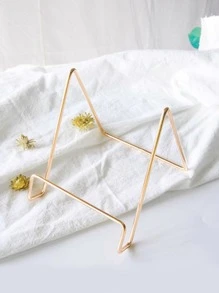 1 pieza sujetalibros metálico - Dorado - Ver 3