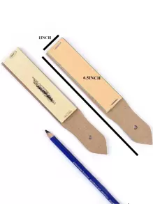 1pc Pencil Pointer Sandpaper Back To School,Back To School,School Supplies - Multicolor - View 3