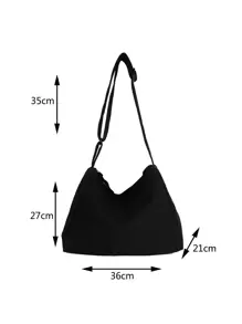 Lightweight,Business Casual Minimalist Bucket Bag School Bag For Graduate, Teen Girls, Freshman, Sophomore, Junior & Senior In College, University & High School, Perfect For Outdoors ,Travel & Back To School For Teen Girls Women College Students,Rookies & White-Collar Workers Perfect For Office,College,Work ,Business,Commute,Outdoors, Travel, Outings, Shoulder Bag For School