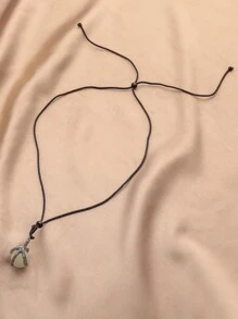 Dellgoo Fashionable and Popular Men Luminous Eagle Claw Charm Necklace Alloy for Jewelry Gift and for a Stylish Look