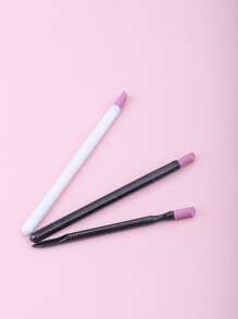 3 dụng cụ làm móng tay nghệ thuật hai đầu bằng thạch anh, dụng cụ đẩy biểu bì, dụng cụ làm móng, dụng cụ làm móng, dụng cụ làm móng, trở lại trường, móng tay, dụng cụ làm móng để nhấn móng tay - Bụi hồng - Xem 4