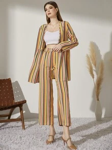 Bộ đồ hai mảnh nữ Sọc Giải trí - Nhiều màu - Xem 6