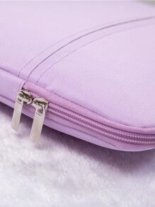 14inch/15inch Laptop Bag, Laptop Bags ForMacBook,IPad,HP Dell Acer Chromebook Surface Notebook,Laptop Briefcases - Purple - View 6