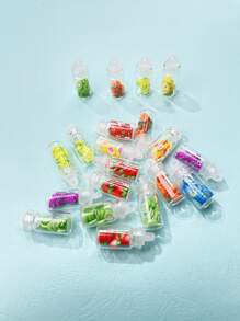 20件裝水果瓶裝DIY首飾配件 - 彩色 - 查看 2