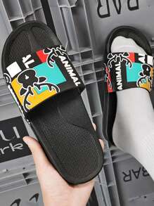 Dép xỏ ngón & dép nam - màu đen - Xem 2