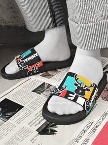 Dép xỏ ngón & dép nam - màu đen - Xem 3