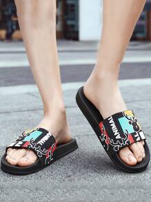 Dép xỏ ngón & dép nam - màu đen - Xem 4