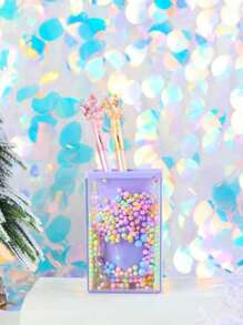 1pc Random Color Pen Holder - Multicolor - View 2