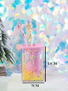 1pc Random Color Pen Holder - Multicolor - View 3