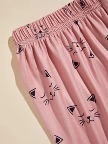 Bộ đồ ngủ Nữ Hoạt hình Dễ thương - Nhiều màu - Xem 3