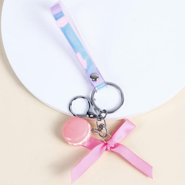 

Bow Drop Keychain, Multicolor