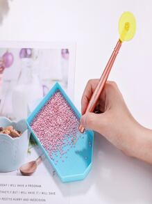 1 bộ dụng cụ vẽ kim cương DIY - Hồng - Xem 3