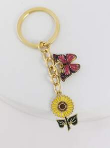 Móc khóa Bươm bướm - Nhiều màu - Xem 1