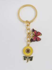 Móc khóa Bươm bướm - Nhiều màu - Xem 3