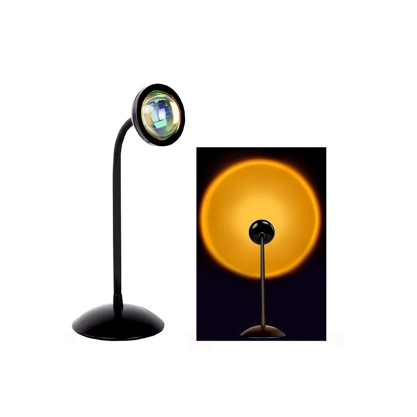 

1pc Sunset LED Spotlight, Multicolor